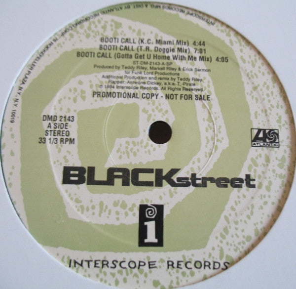 Blackstreet - Booti Call / I Like The Way You Work