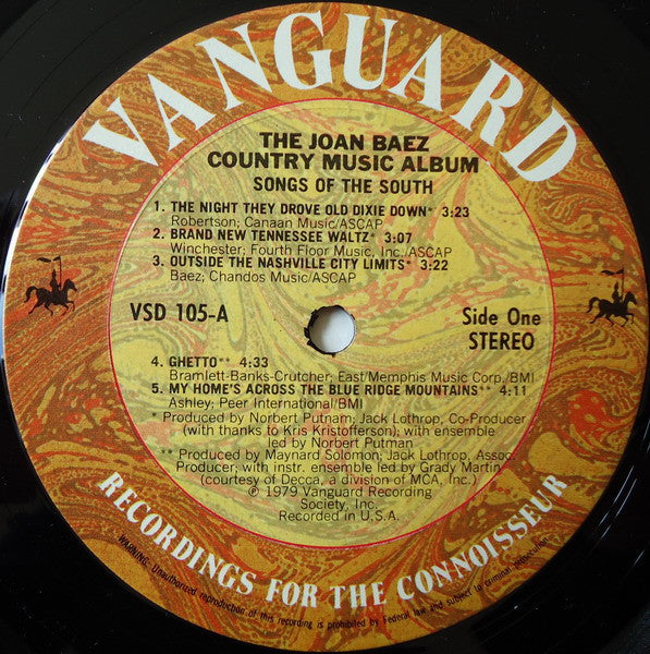 The Joan Baez Country Music Album