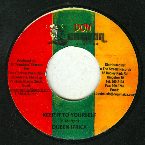 Queen Ifrica - Keep It To Yourself