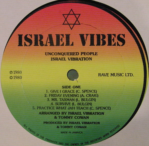 Israel Vibration - Unconquered People