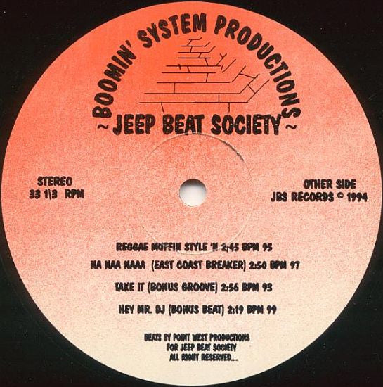 Jeep Beat Society - Boomin' System Productions