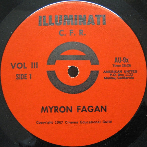 Myron Coureval Fagan - Illuminati - C.F.R. (The Council On Foreign Relations)