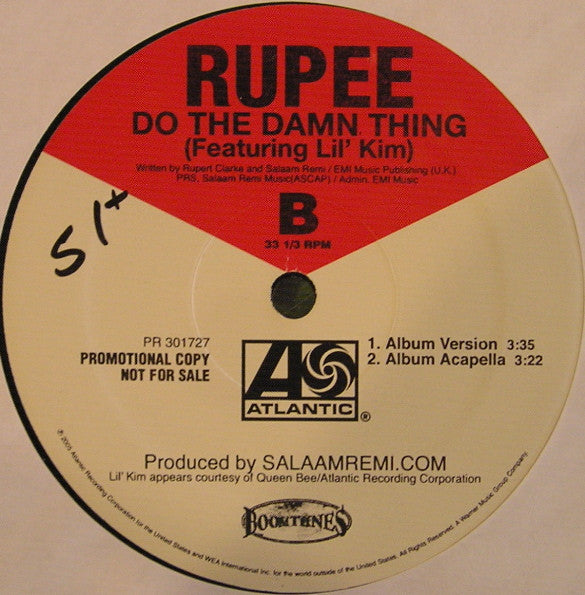 Rupee - Do The Damn Thing