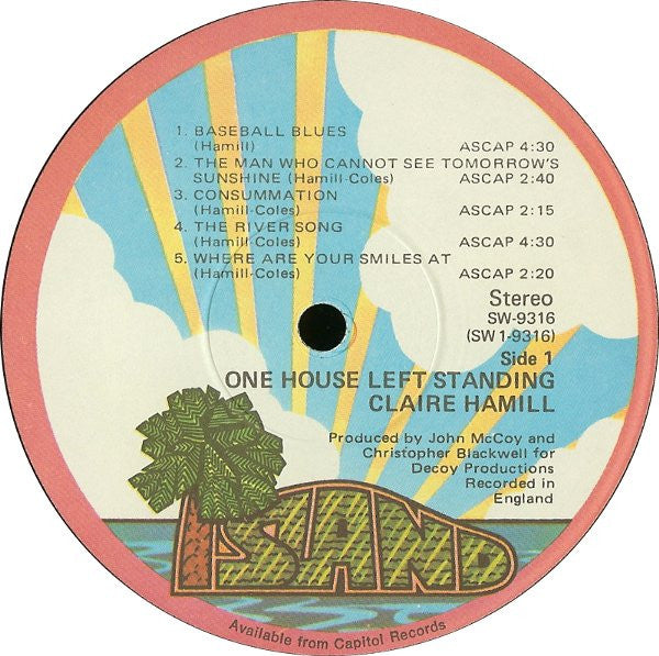 Claire Hamill - One House Left Standing