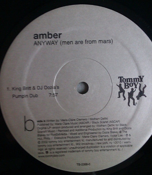Amber - Anyway (Men Are From Mars) (Remixes)