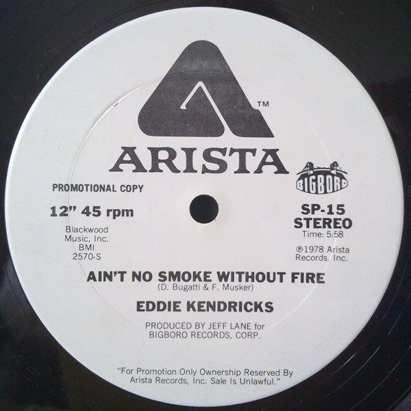 Eddie Kendricks - Ain't No Smoke Without Fire