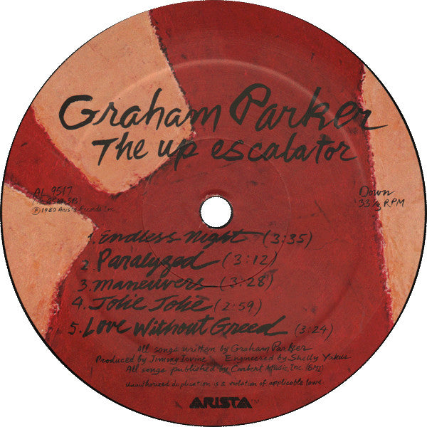 Graham Parker - The Up Escalator