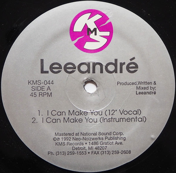 Leeandré - I Can Make You