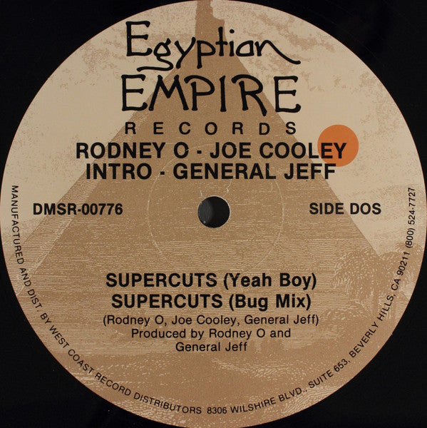 Rodney O & Joe Cooley - DJ's And MC's / Supercuts (Yeah Boy)