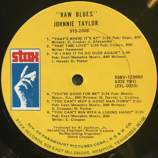 Johnnie Taylor - Raw Blues