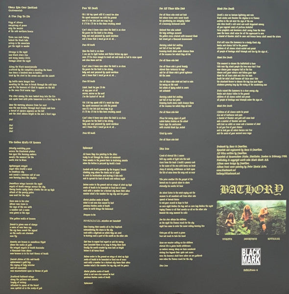 Bathory - Blood Fire Death