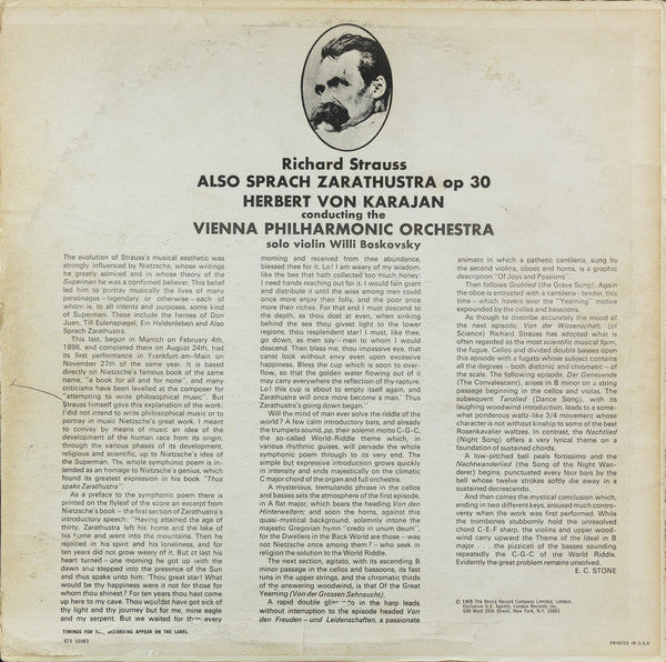 Richard Strauss - Also Sprach Zarathustra