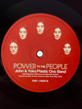 John Lennon & Yoko Ono - Power To The People (Live At The One To One Concert, New York City, 1972)