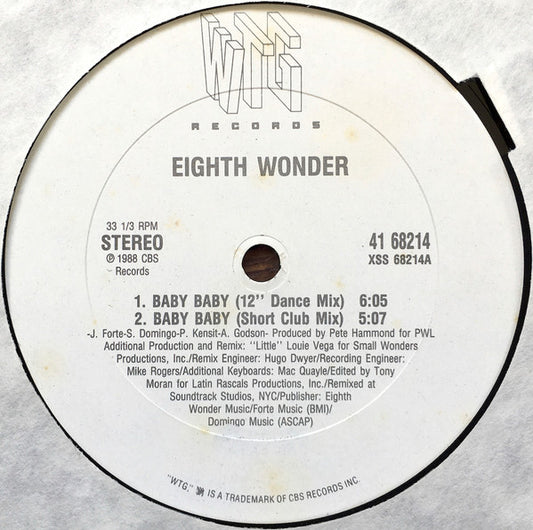 Eighth Wonder - Baby Baby