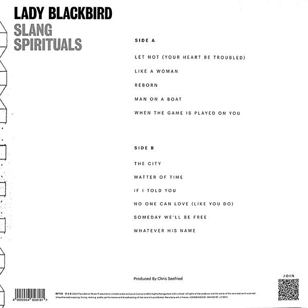 Lady Blackbird - Slang Spirituals
