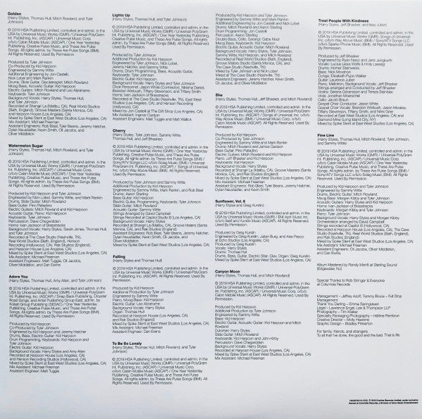 Harry Styles - Fine Line [BLACK & WHITE SPLATTER]