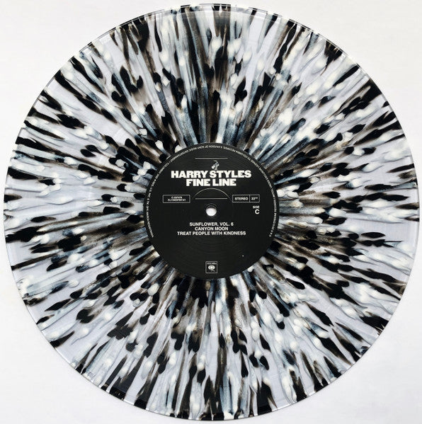 Harry Styles - Fine Line [BLACK & WHITE SPLATTER]