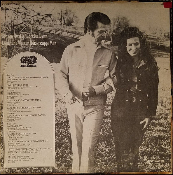 Conway Twitty & Loretta Lynn - Louisiana Woman-Mississippi Man