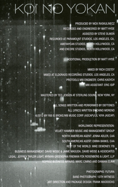 Deftones - Koi No Yokan