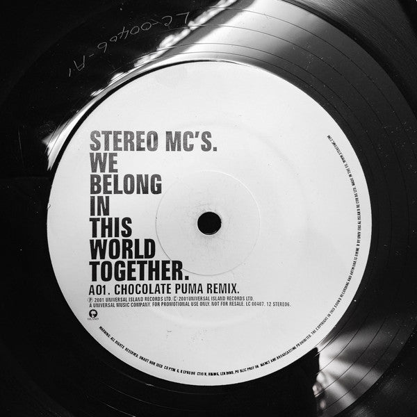 Stereo MC's - We Belong In This World Together