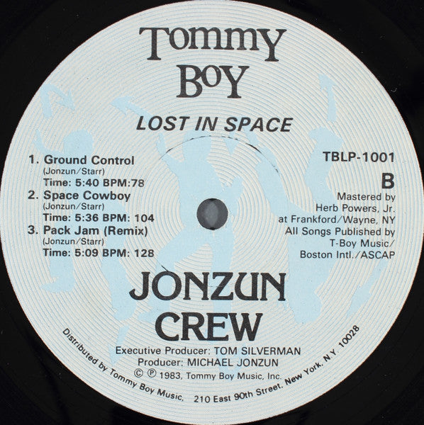 The Jonzun Crew - Lost In Space