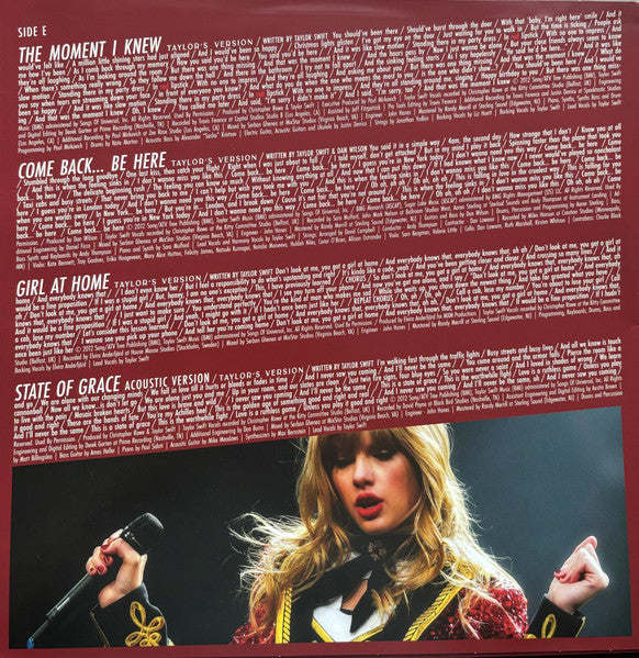Taylor Swift - Red (Taylor's Version) [4LP RED VINYL]