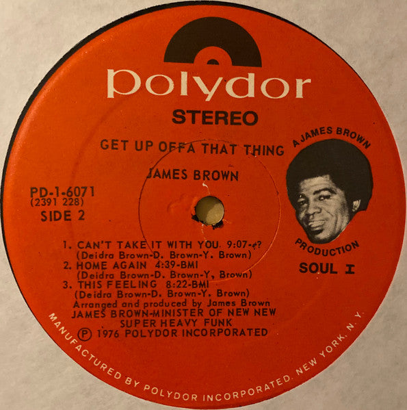 James Brown - Get Up Offa That Thing