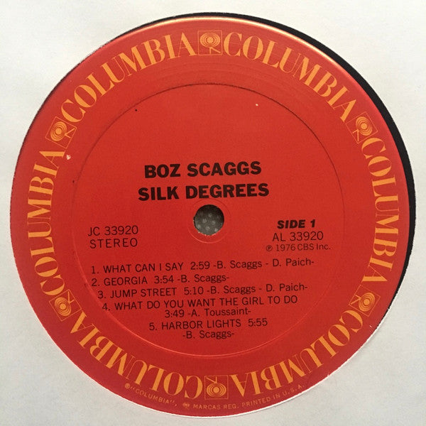 Boz Scaggs - Silk Degrees