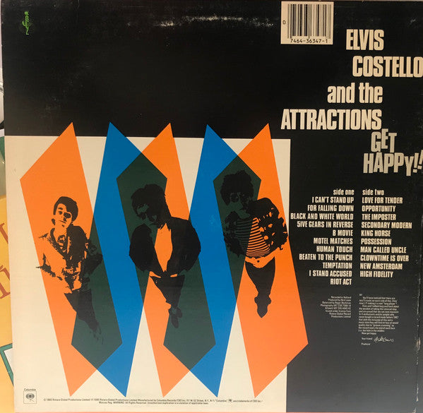 Elvis Costello & The Attractions - Get Happy!!