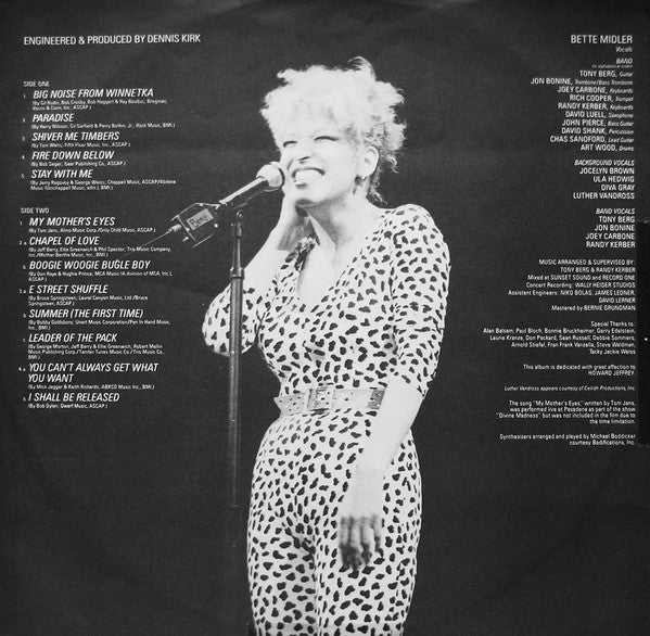 Bette Midler - Divine Madness