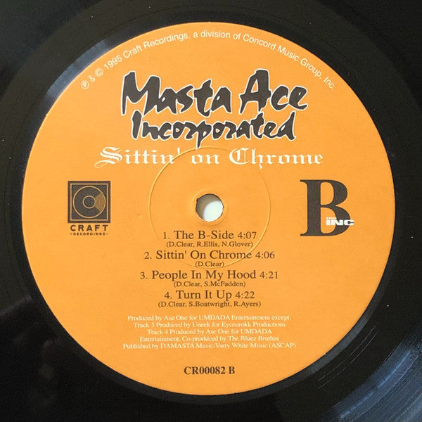 Masta Ace Incorporated - Sittin' On Chrome