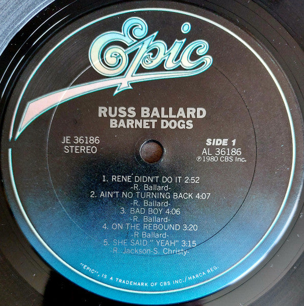 Russ Ballard - Barnet Dogs