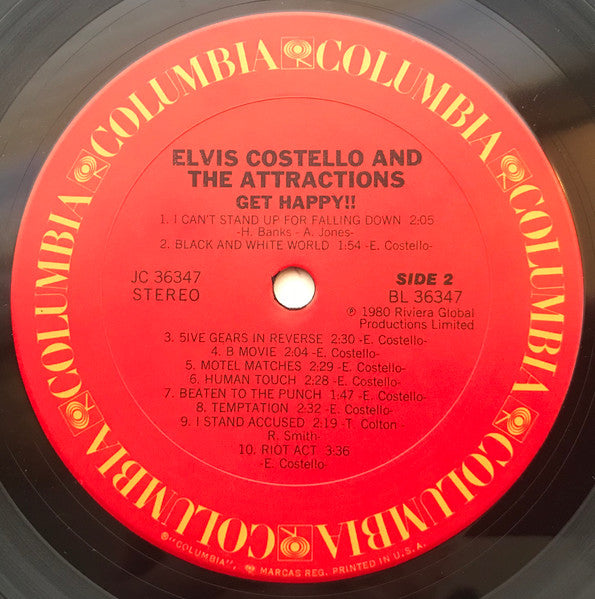 Elvis Costello & The Attractions - Get Happy!!