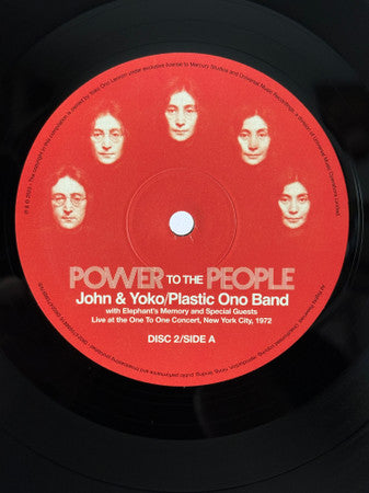 John Lennon & Yoko Ono - Power To The People (Live At The One To One Concert, New York City, 1972)