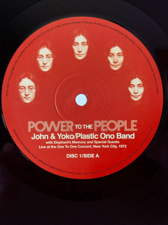 John Lennon & Yoko Ono - Power To The People (Live At The One To One Concert, New York City, 1972)