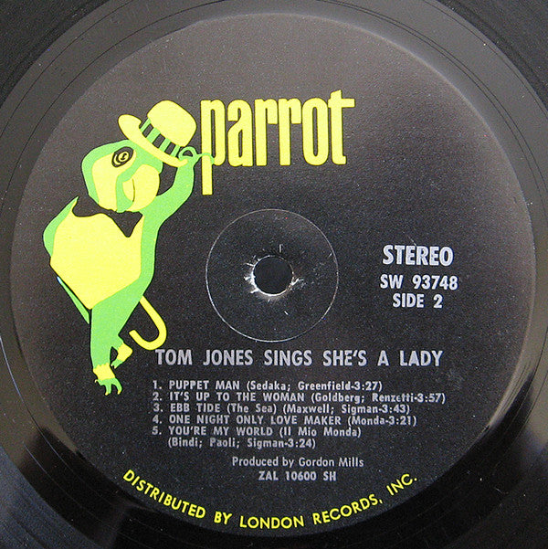 Tom Jones Sings She's A Lady