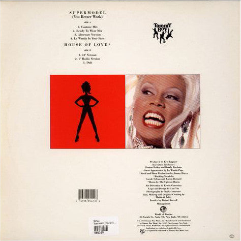 RuPaul - Supermodel (You Better Work) / House Of Love