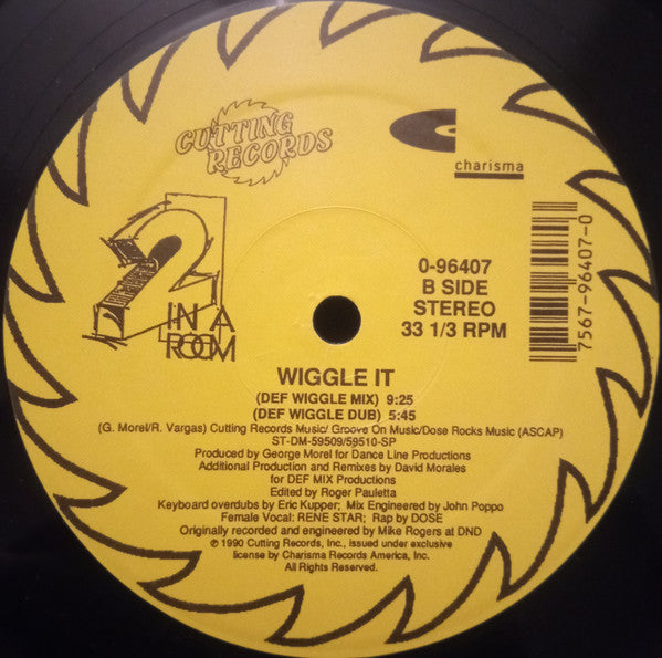 2 In A Room - Wiggle It