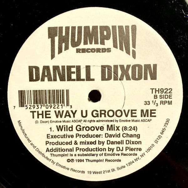 Danell Dixon - The Way U Groove Me