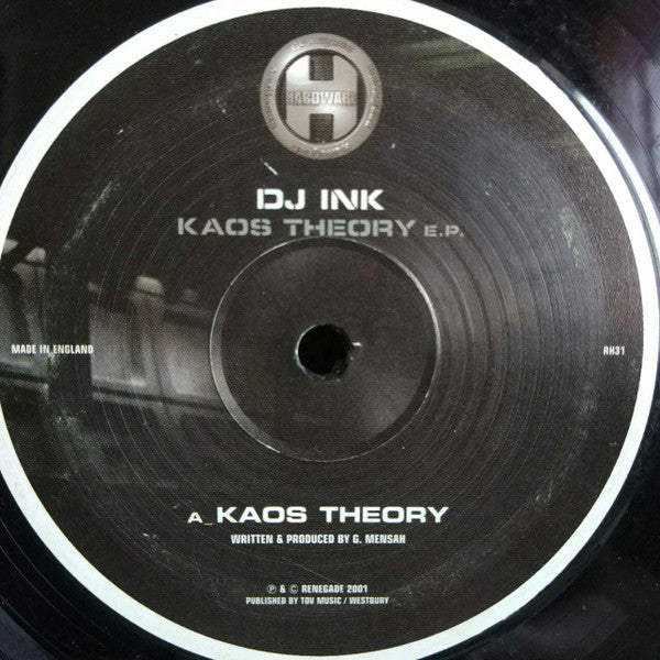 DJ Ink - Kaos Theory E.P.