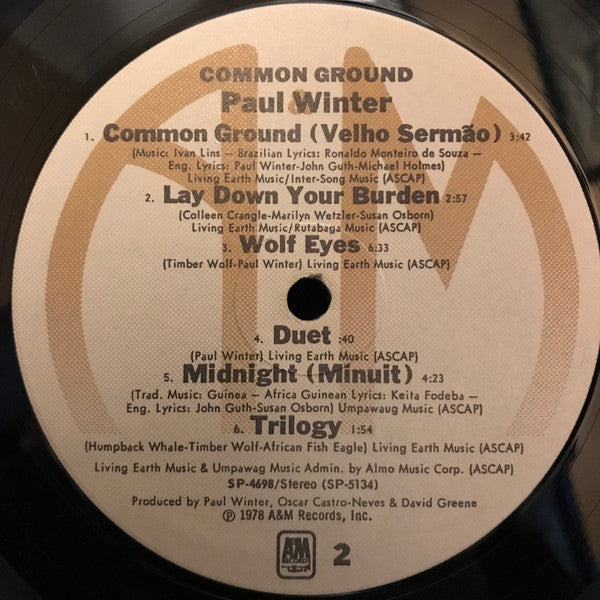Paul Winter (2) - Common Ground