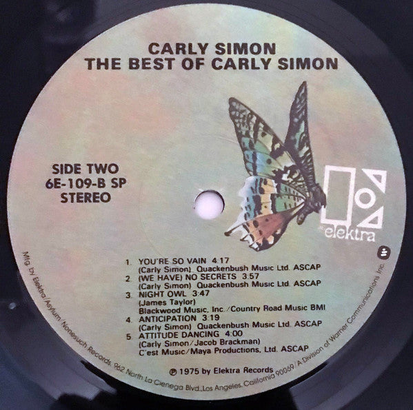 The Best Of Carly Simon