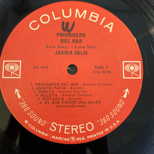 Javier Solís - Prisionero Del Mar