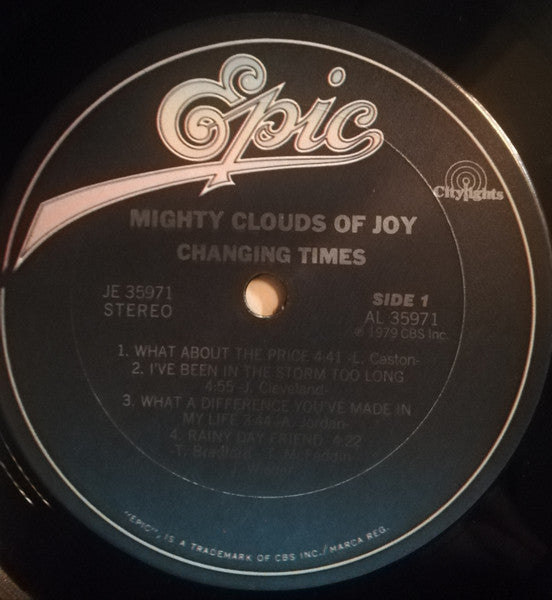 The Mighty Clouds Of Joy - Changing Times