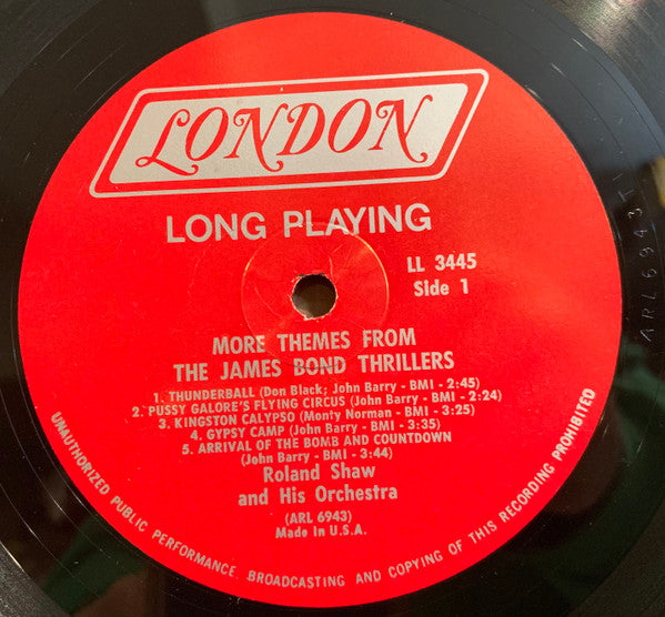 More Themes From The James Bond Thrillers