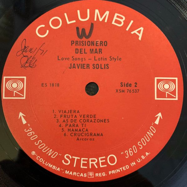 Javier Solís - Prisionero Del Mar