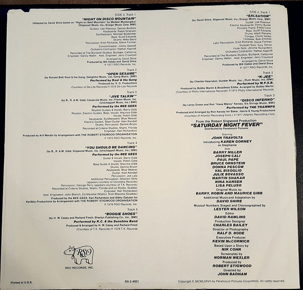 Various - Saturday Night Fever (The Original Movie Sound Track)