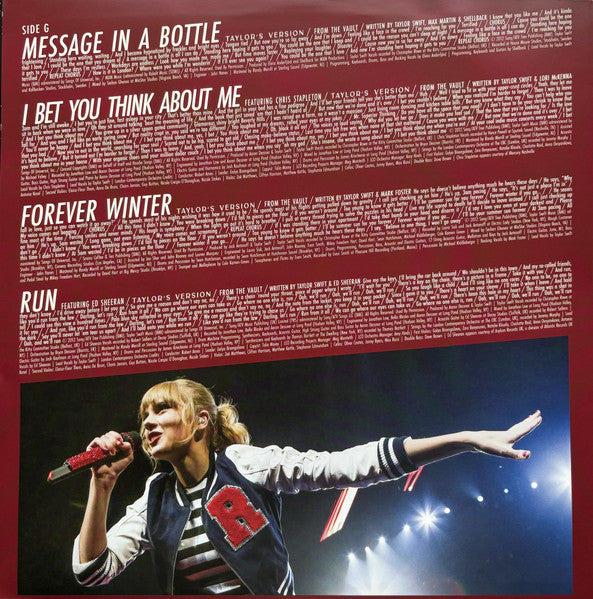 Taylor Swift - Red (Taylor's Version) [4LP RED VINYL]