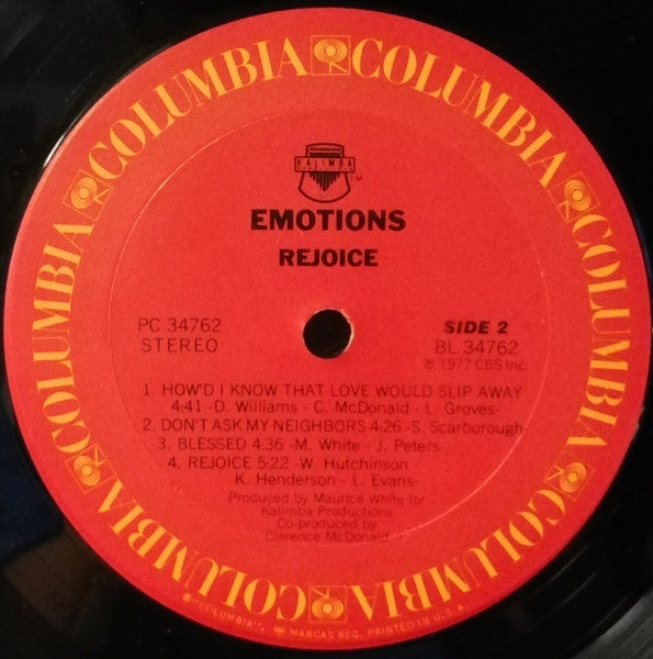 The Emotions - Rejoice