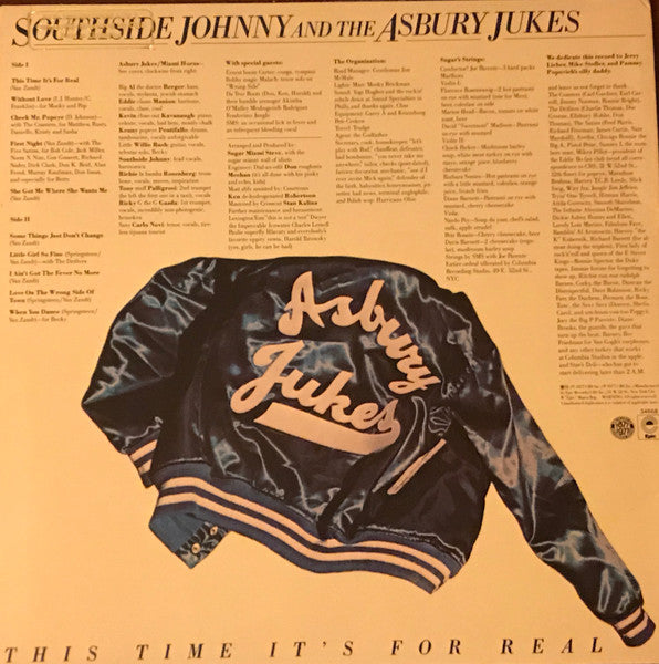 Southside Johnny & The Asbury Jukes - This Time It's For Real